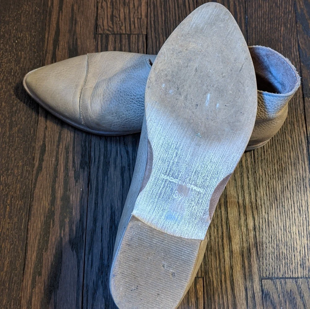 Free People Womens Royale Flats taupe size 39 - Picture 2 of 4